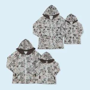 Family style duck deer hunting season camo hoodie top