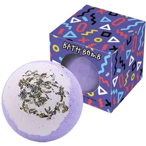 Bath Bombs,2 Pack Fizzy Spa Gift Natural Hemp Oil Extract and Lavender Essential Oils Bath for Moisturizing Dry Skin,Relaxing,Bubble Bath for Gifts Idea for Men Women