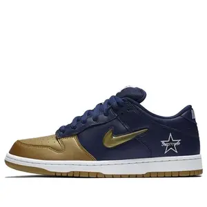 Nike x Supreme SB Dunk Low QS 'Metallic Gold' CK3480-700