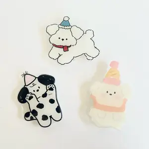 Cute Cartoon Dog Cell Phone Grip & Stand - Phone Holder & Mount - Accessories