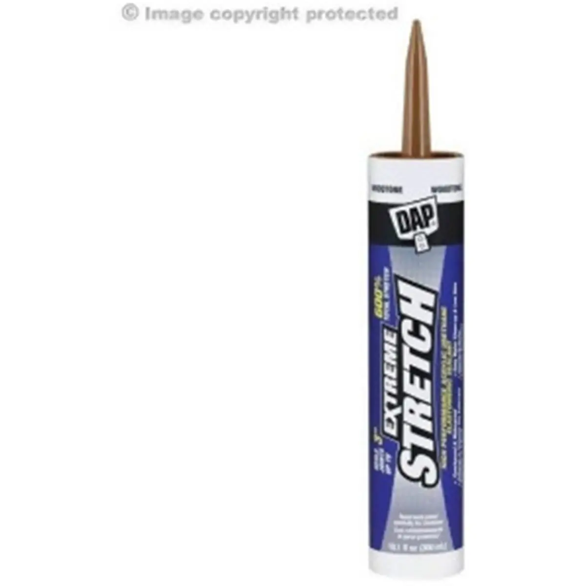 DAP 100262 Extreme Stretch Silicone Sealant, 10.1 oz, Woodtone - Liquid Adhesive, Weatherproof Door Seal, Flexible Liquid Sealant, Sealant Liquid Silicone, Weather Seal Silicone
