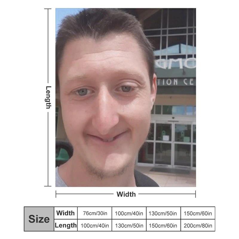 Daniel Larson Selfie Blanket Christmas Decoration Christmas Gift Sofa Decorative Blanket