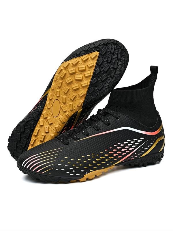Professional Soccer Shoes for Men & Women, Anti-Slip Wear-Resistant Indoor Outdoor Training Competition Footwear, Long Studs Ag TF Design, Football Field Boots