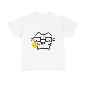 Cute Cat Graphic Tee, Unisex Cotton T-Shirt, Fun Cat Lover Shirt, Quirky Gift for Pet Owners, Gift for Cat Lovers, Everyday Casual Wear