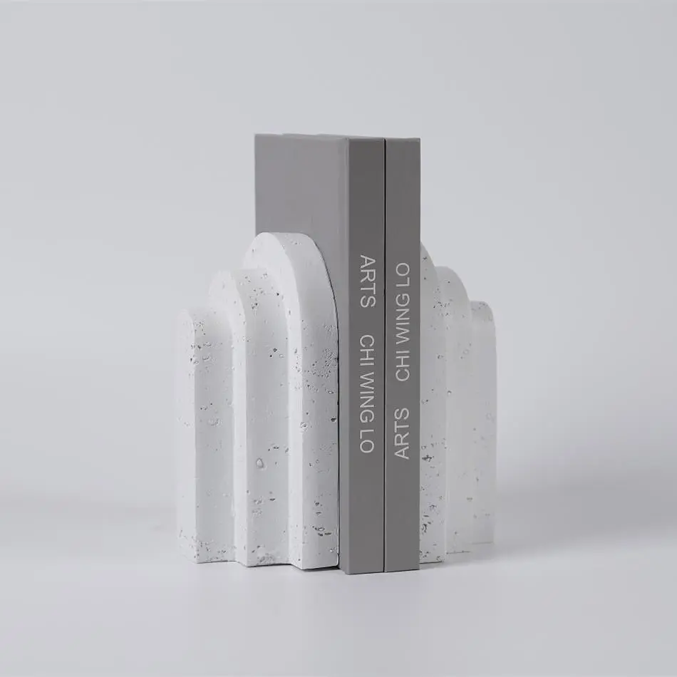 Modern Minimalist Geometric Bookend
