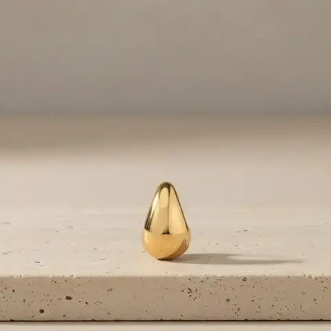 Women's Elegant Water Drop Shaped Stud Earrings, 1 Pair Minimalist Retro Trendy Stud Earrings, Vintage Jewelry for Parties & Daily Wear, Ear Studs, Dainty Fashion Jewelry, Fashionable Earrings