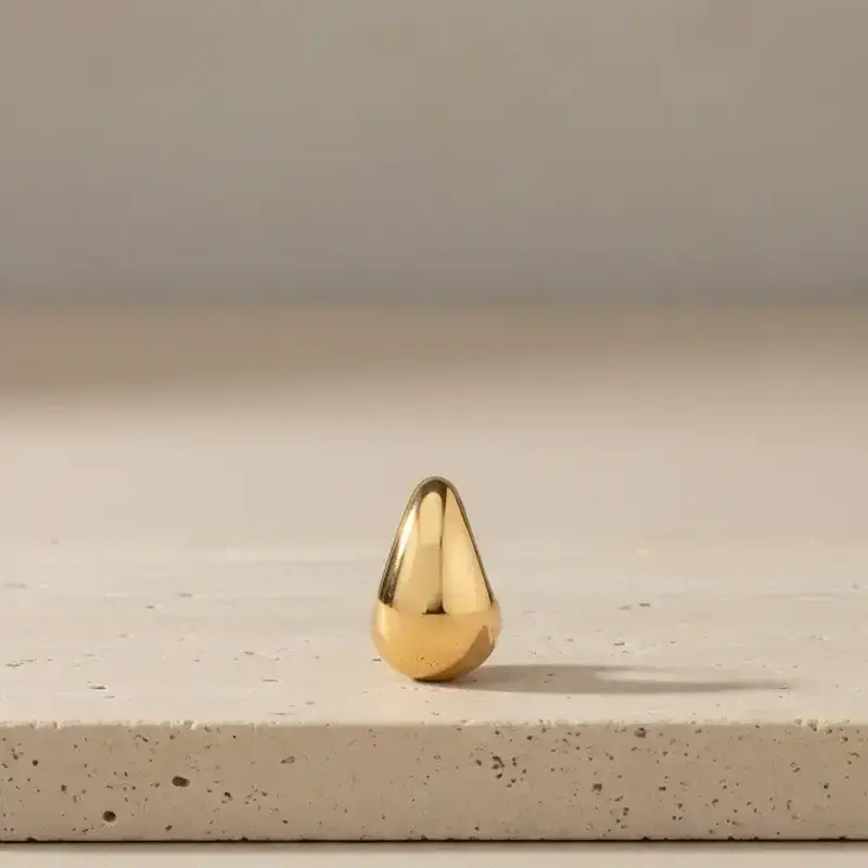 Women's Elegant Water Drop Shaped Stud Earrings, 1 Pair Minimalist Retro Trendy Stud Earrings, Vintage Jewelry for Parties & Daily Wear, Ear Studs, Dainty Fashion Jewelry, Fashionable Earrings