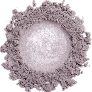 Lavender Ice Mineral Eye Color - Silvery Purple Blue Frost Finish Eyeshadow with Professional-Quality Pigment Payoff & Smooth Blendability 1.5 Gram