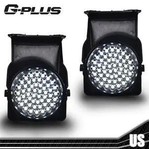 FIT FOR 03-06 GMC SIERR FULL LED FRONT BUMPER LIGHTS FOG LIGHTS LAMPS