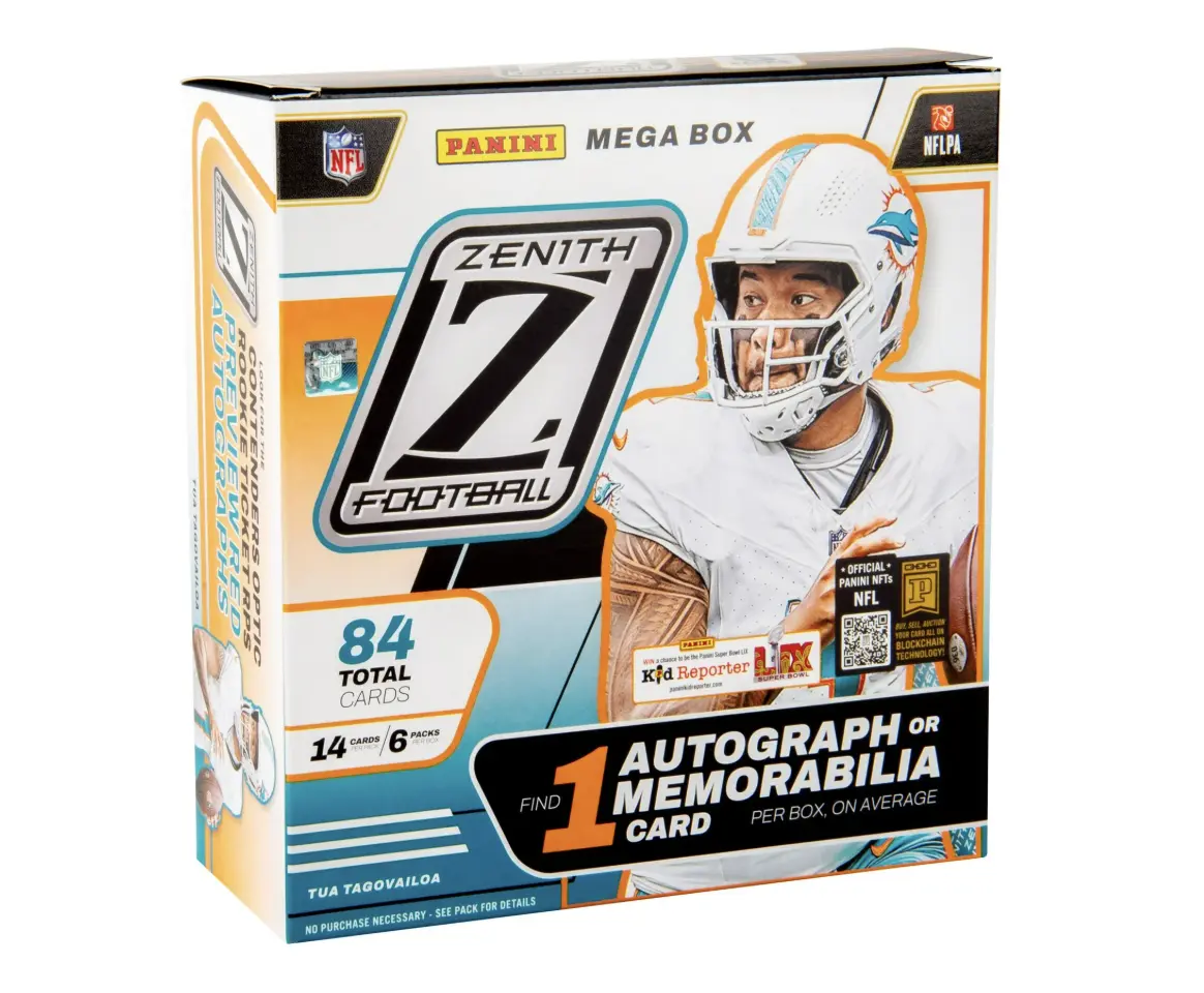 Panini NFL Zenith 2024 Mega Box Trading Cards Panini NFL Zenith 2024 Mega Box Trading Cards