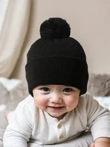 Newborn Knit Hat for Babies 1-3 Years Old, Soft Winter Beanie Cap for Outdoor Use, Warm Daily Commute Accessory