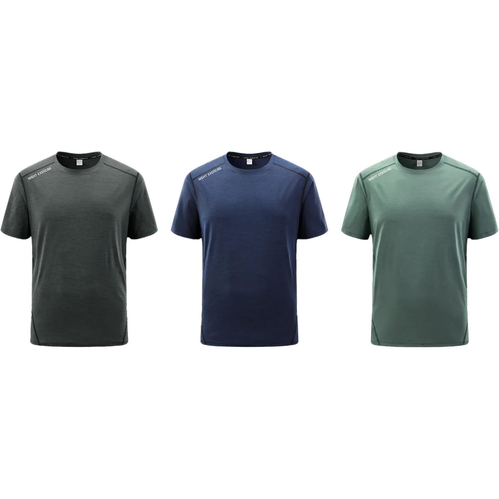 Dark Gray, Dark Blue, Fruit Green（3pc）