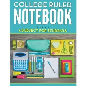 College Ruled Notebook - 5 Subject For Students -- Speedy Publishing LLC, Paperback