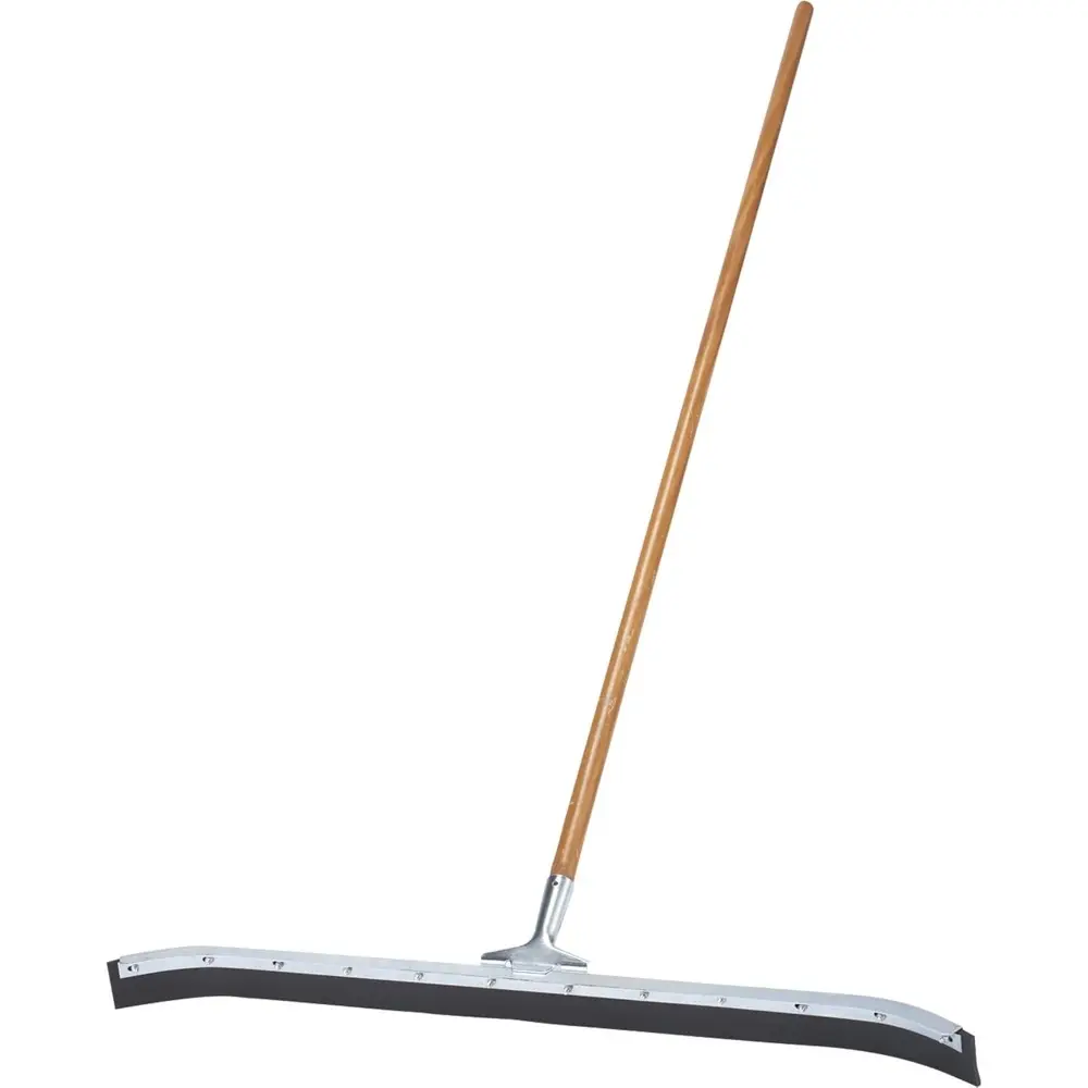 Soft Rubber Floor Squeegee - 954.0 Model, 36-in Curved Blade, Multipurpose Floor Cleaning Home Janitorial Supply, Multipurpose Squeegees, Multifunctional