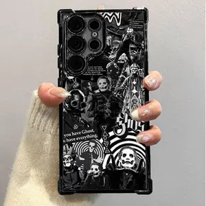 Ghost Band Phone Case, Skeletour World Tour 2025 Gift For Fan Phone Accessories For S22 S23 S24 S25 FE ULTRA PLUS EDGE pad mobile phone protective case #SMYGSJDWSJ18
