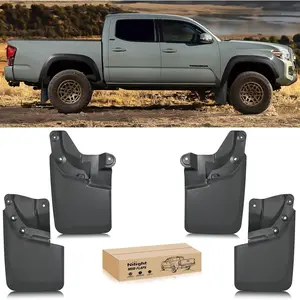 Nilight Heavy-Duty Mud Flaps & Splash Guards Protector for Toyota Tacoma 2016-2023, No-Drilling Precision Fit Vehicle Car Accessories, Front & Rear Set Truck Exterior Automotive Parts