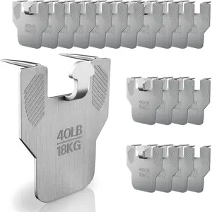 20 count Claw Drywall Picture Hanger 40 lbs Max Load Heavy Duty Claw Picture Hangers,-Free Mirror/Poster/Frame  Kit for &Office Decor,No  Hooks for Drywall &Plaster Wall