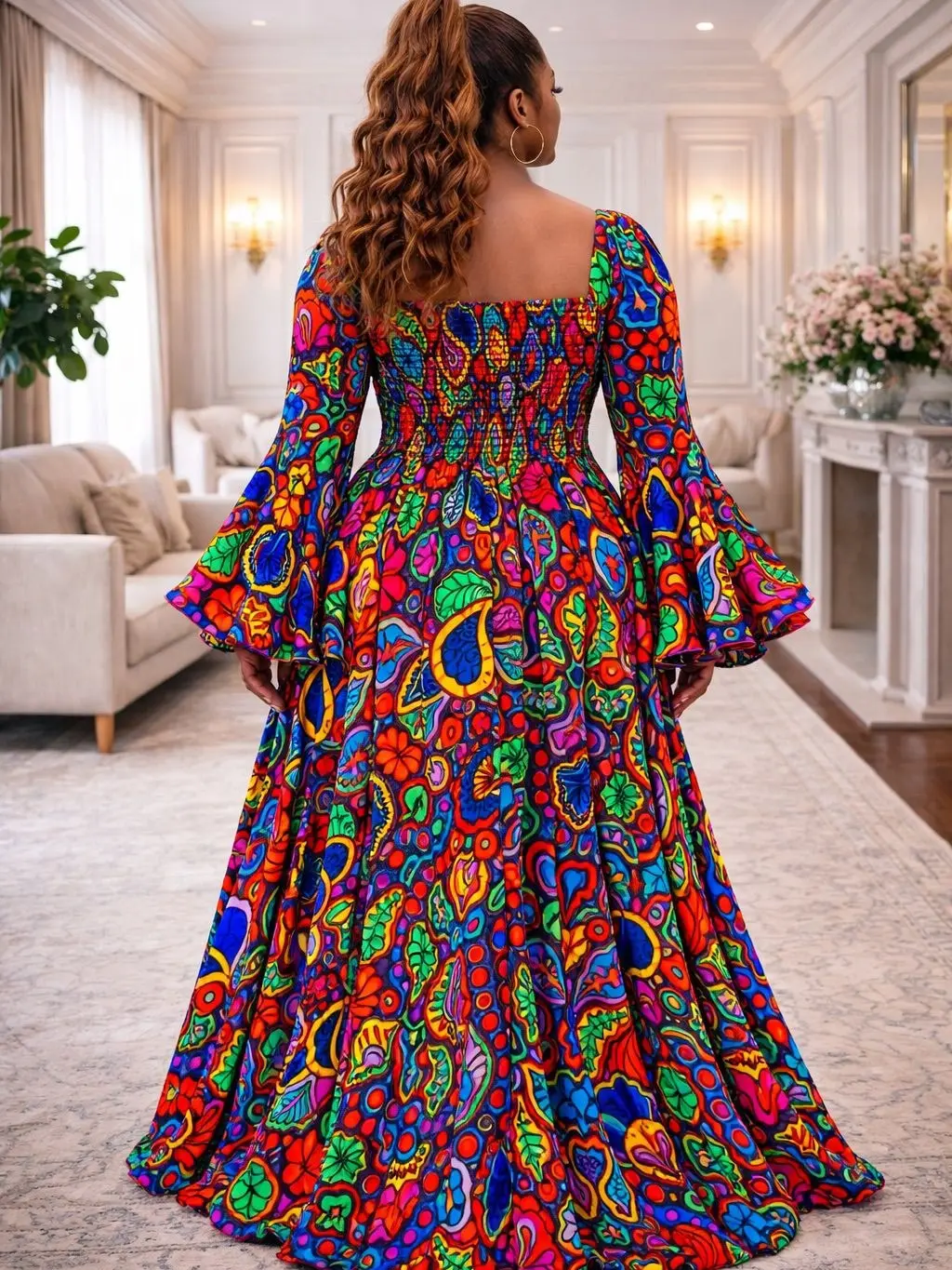 flowy ankara dresses Step into Elegance with this Ankara Flowy gown styles || Stunning Ankara dresses for Black Women
