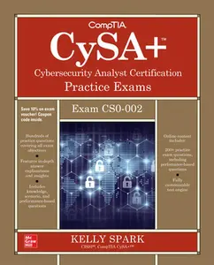 USED-Comptia Cysa+ Cybersecurity Analyst Certification Practice Exams (Exam Cs0-002) by Sparks, Kelly (Paperback)