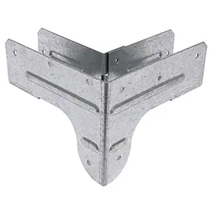 Simpson Strong Tie RTC2Z 2X Galvanized Rigid Tie Connector- 18 Gauge