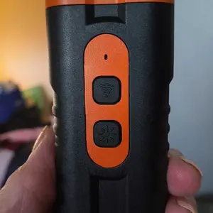 Dog Barking Deterrent Rechargeable, Anti-Barking Tool for Dogs, Ultrasonic Dual Emitter 50ft Security Correction Tool Control Dog Barking 25KHz, Trainer Barking Silencer Indoor and Outdoor with Flashlight