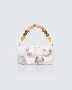 Magdalena Ivory Real Abalone Occasion Bag
