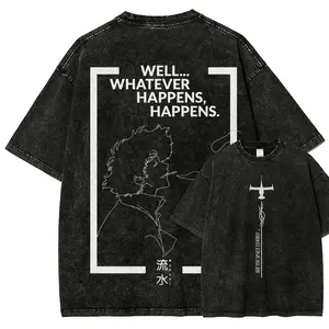 Cowboy Bebop Unisex Fit Washed T-Shirt 1