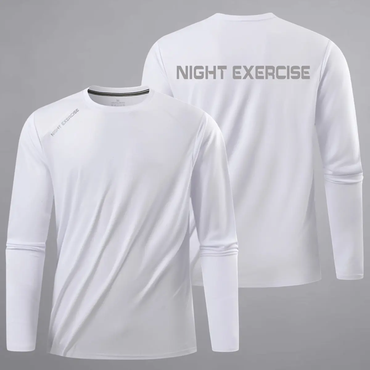 Men'S Long-Sleeve T-Shirt - Quick-Drying, Breathable, And Wrinkle-Resistant, Suitable for Outdoor Sports, Running, Fitness, And Adventure Activities - Features a Breathable Design, And, Perfect for Cycling, Basketball