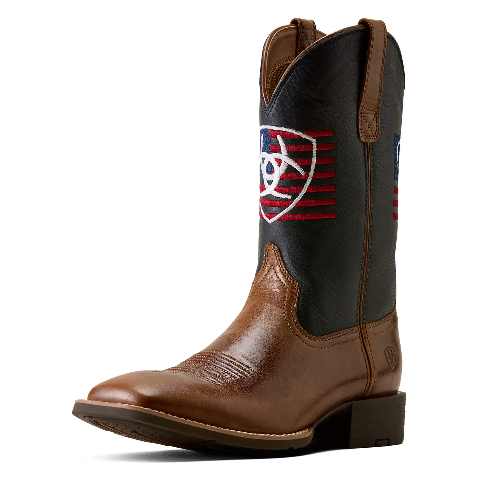 Men's Sport Freedom Wide Square Toe Cowboy Boots