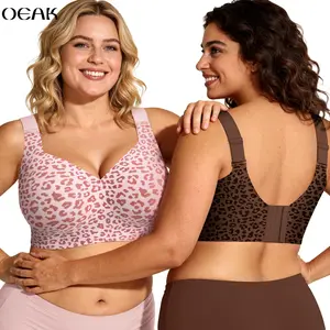 OEAK Jelly Bras Women Seamless Lift Bra Wireless Push Up No Underwire Full Coverage Plus Bras Comfort Supportive Sports T-Shirt Bra OEAK Jelly Bras Women Seamless Lift Bra Wireless Push Up No Underwire Full Coverage Plus Bras Comfort Supportive Sports T-Shirt Bra