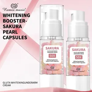 Thailand Underarm Skin Care Cream Cherry Blossom Fragrance Moisturizing Brightening Soft Fragrance Body Cream Moisturizing Hot Sale