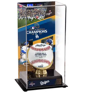 Los Angeles Dodgers 2024 MLB World Series Champions Sublimated Display Case with Image