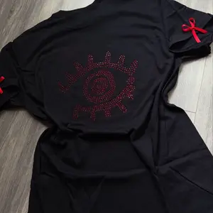 FR eye Rhinestone Tee Unisex