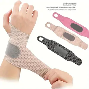 Adjustable Wrist Brace, Breathable Lycra Hand & Wrist Protector, Lightweight Support for Carpal Tunnel, Sports Injury Prevention & Recovery, Healthcare