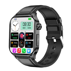 Non-invasive blood glucose measurement smart watch, Bluetooth call bracelet, monitors body temperature, body fat, blood pressure, and heart rate