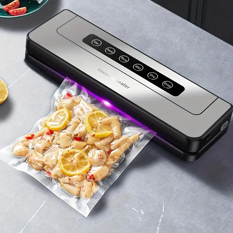Household Vacuum Sealer, Automatic Food Vacuum Sealer, Kitchen Vacuum Sealing Machine, Home Kitchen Appliances