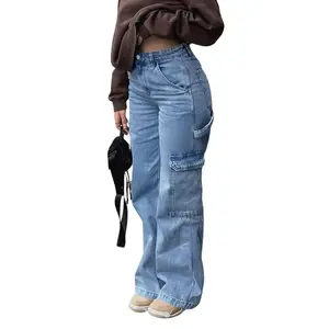 Y2K Style Cargo Pants for Teen Girls, Trendy Casual Design, Comfortable Non-Elastic Fabric, Perfect for Daily Wear & Outdoor Adventures