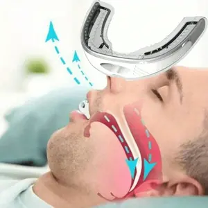 Comfortable Anti-Snoring Mouthpiece - Reusable Snore Reduction Guard, Perfect Valentine's Day Gift