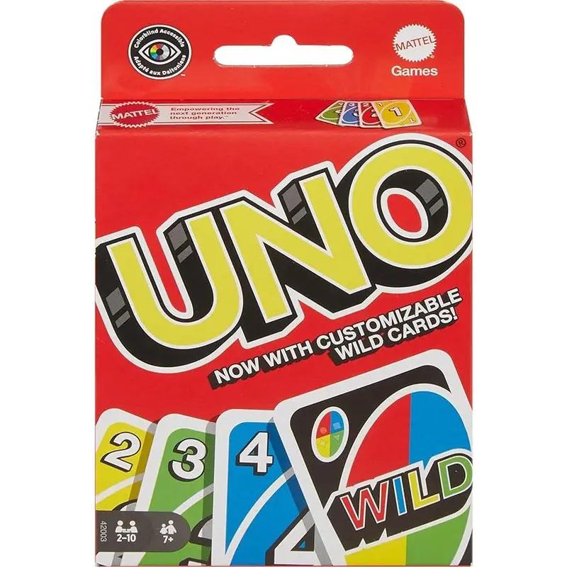 Mattel UNO Color & Number Matching Card Game