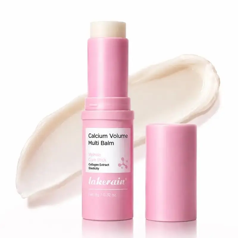 Calcium Volume Wrinkle Bounce Balm Stick Moisturizer - All-Over Hydrate Eye & Face Stick with Collagen, Targets Fine Lines & Dry Patches, Boosts Skin Elasticity for Midlife Dewy Skin Care