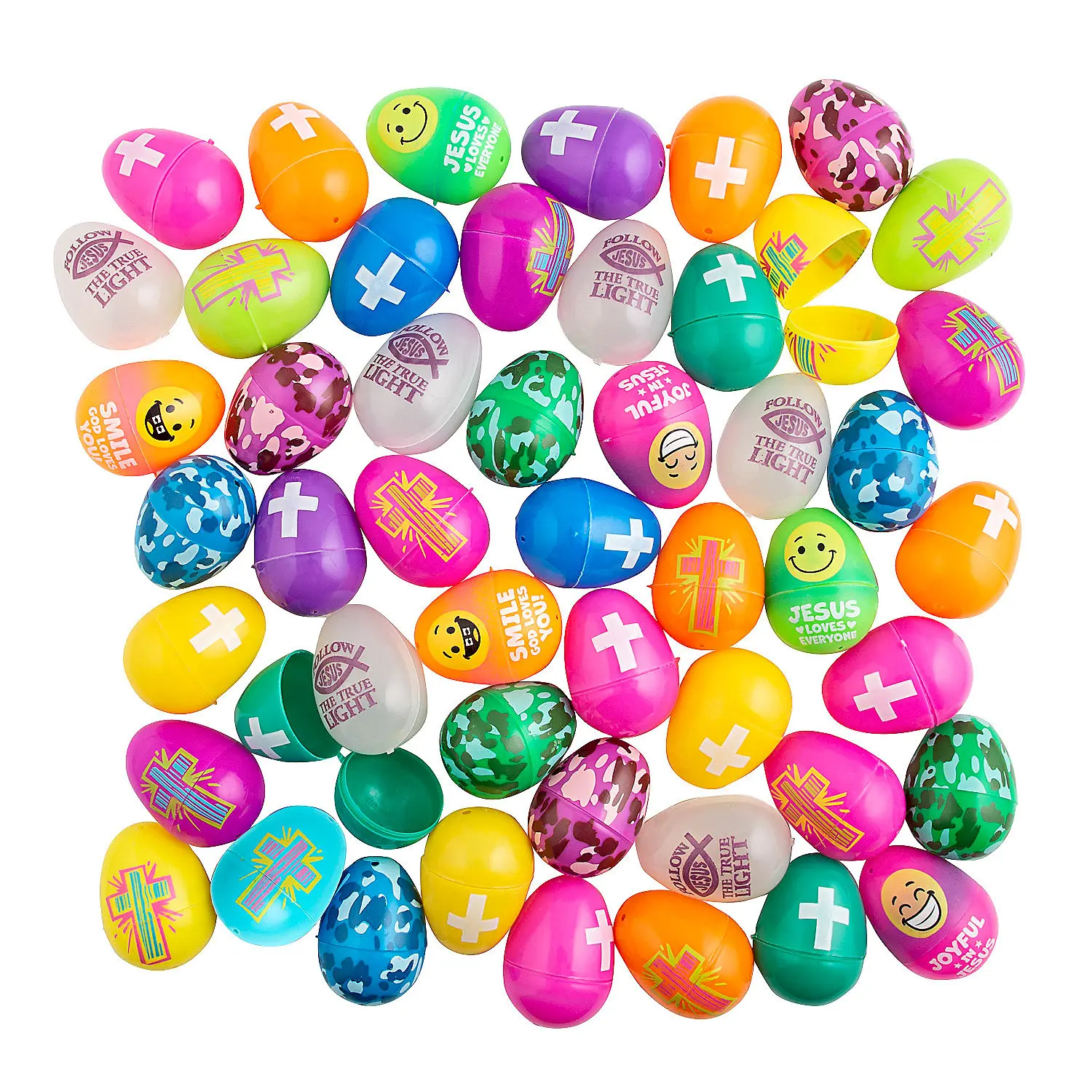 Bulk 504 Pc. Religious Plastic Easter Egg Assortment