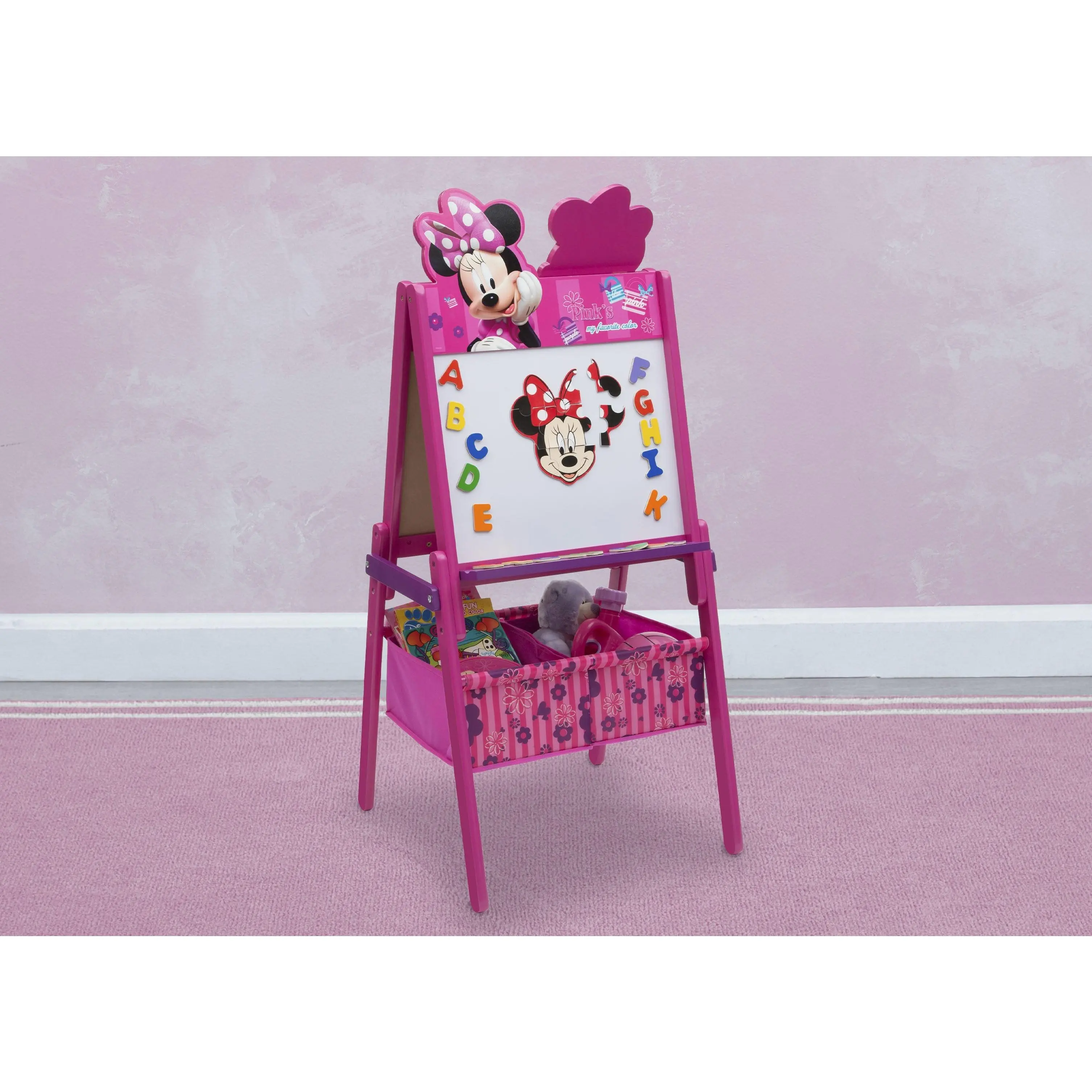Minnie Mouse Wooden Double Sided Activity Easel Minnie Mouse Wooden Double Sided Activity Easel