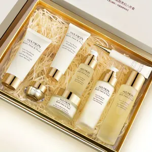 Bird's Nest  Anti-Aging Skincare Set Gently Care For The Skin A Complete Skincare Routine Beauty Skincare Gift Set, Including Face Mask，Lady Cream，Cleanser, Toner, Lotion, Essence, Cream, Eye Cream, Suitable For Wife, Ladies, Mother's Day, Valentine's Day