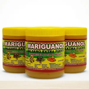 (3 Pack) Mariguanol Extra Strength Balm 125g Fast Acting Muscle Joint Relief Uso Externo for Pain Relief Uso Externo para Dolor with Arnica