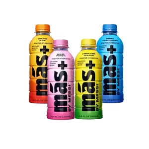"Introducing Más by Messi: Hydrate Like a Champion with 4 Explosive Flavors!"