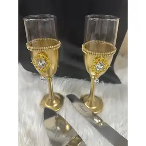 Celebration toast glass