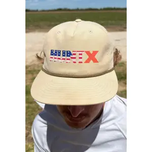 HuntX Patriotic Tan Hat