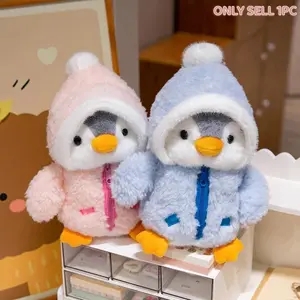 Cute Penguin Plush Toy, 1 Count Soft Stuffed Penguin Doll, Kawaii Penguin Plushie, Appease Doll for Children Birthday Gift, Soft Cuddly Gift, Kawaii Stuffed Animals