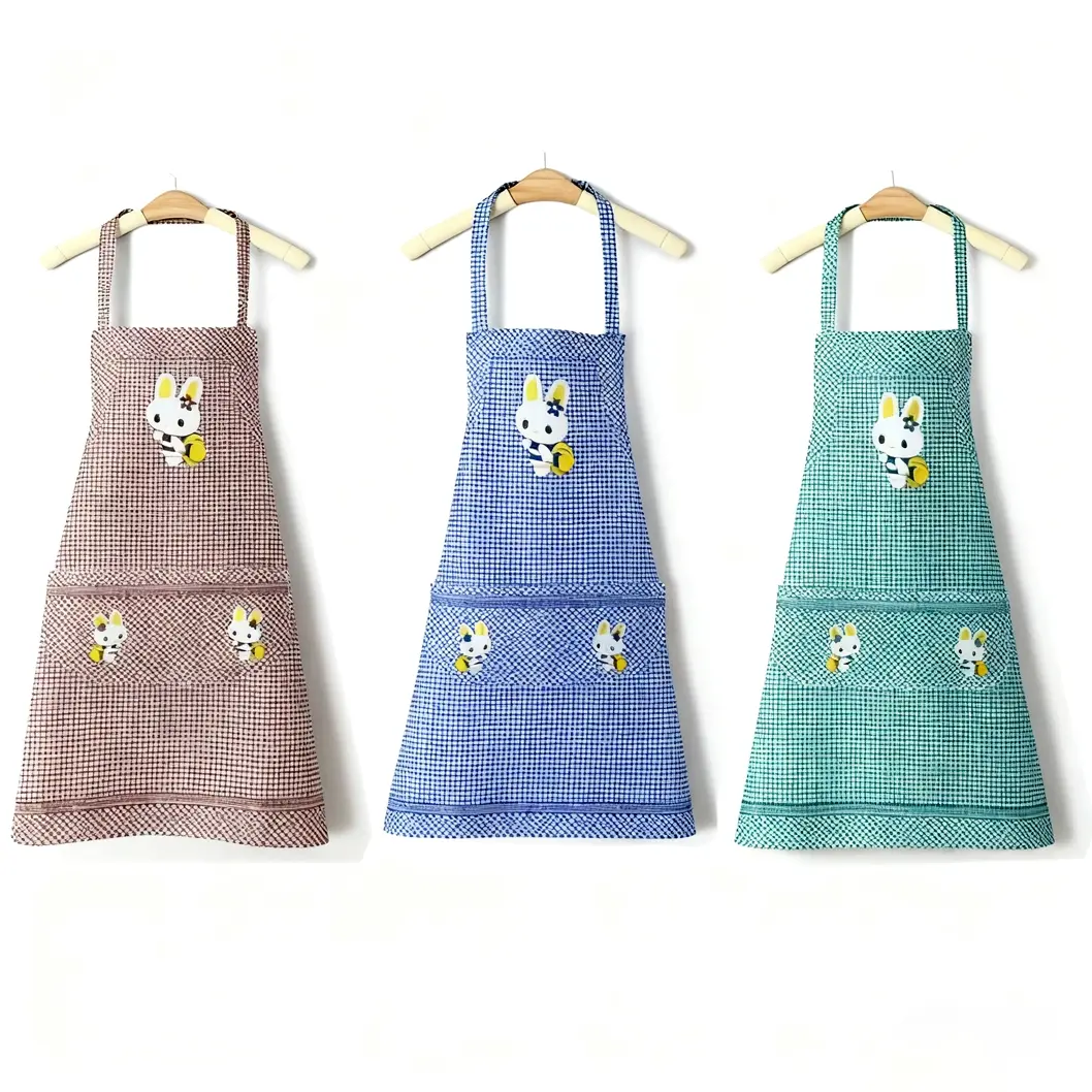 khaki + blue + green