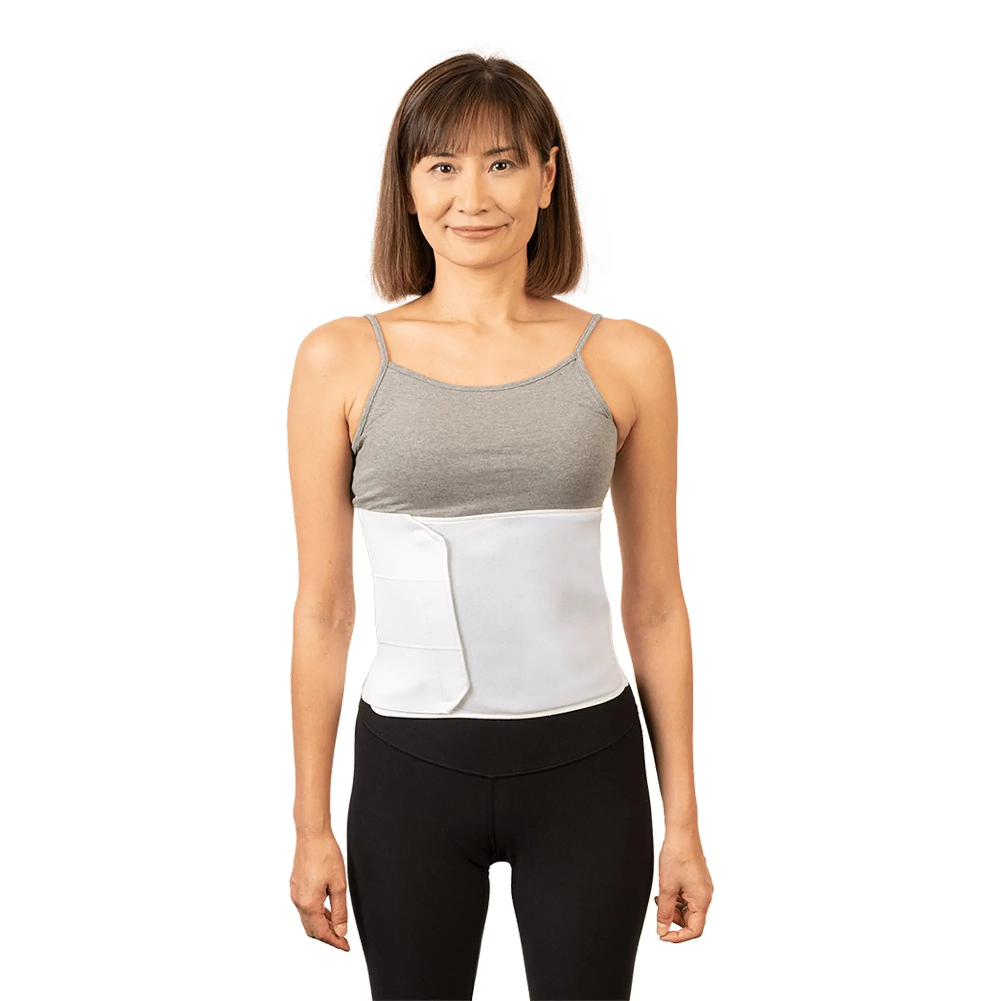 Breg Abdominal Binder A4467 - Adjustable Support for Rib & Abdomen Injuries Compression Fit